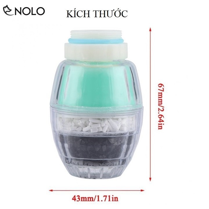 Đầu Lọc Nước Tại Vòi 5 Tầng.