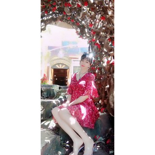 Đầm vôn hoa.