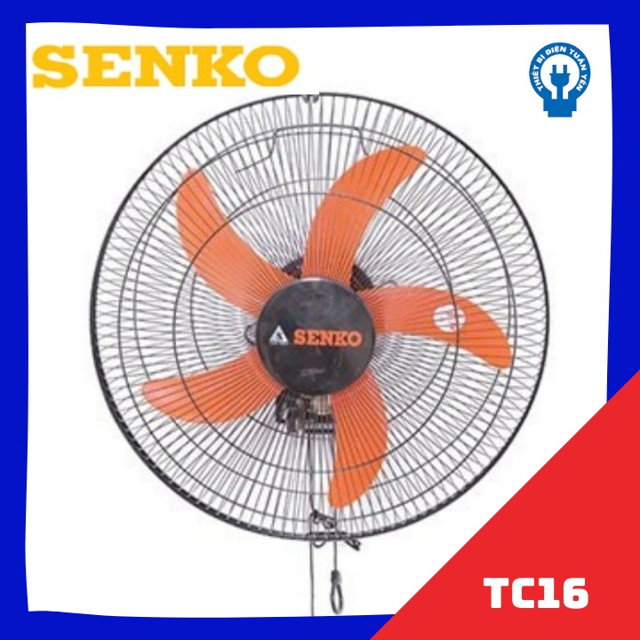 Quạt Treo Tường 2 Dây SENKO TC16 Bảo Hành 24 Tháng Chính Hãng