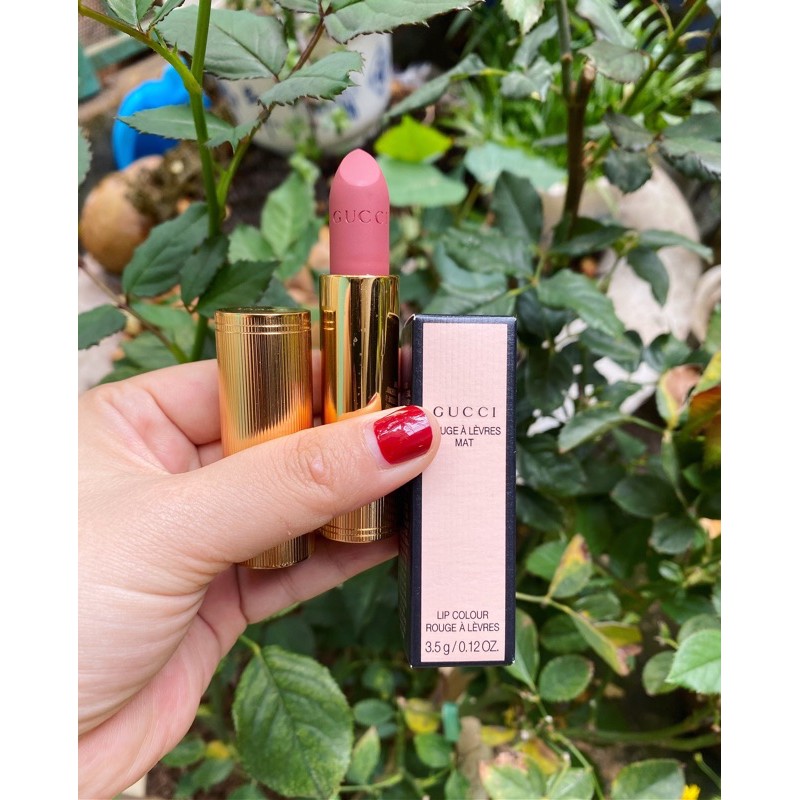 Son Gucci 204 Peggy Taupe cánh hồng khô | BigBuy360 - bigbuy360.vn