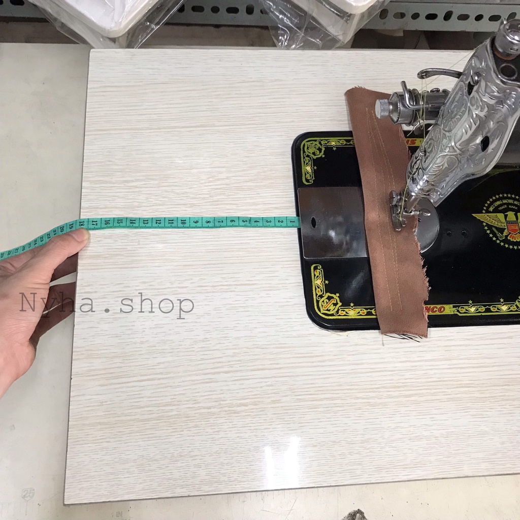 ĐẾ GỖ MÁY MAY CON BƯỚM CÓ NGĂN KÉO