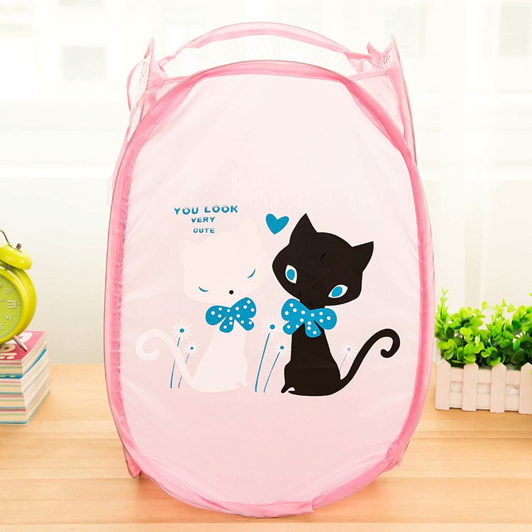 (giá sỉ) Giỏ đựng đò khô xếp gấp gọn thành vòng tròn đa năng -gttk