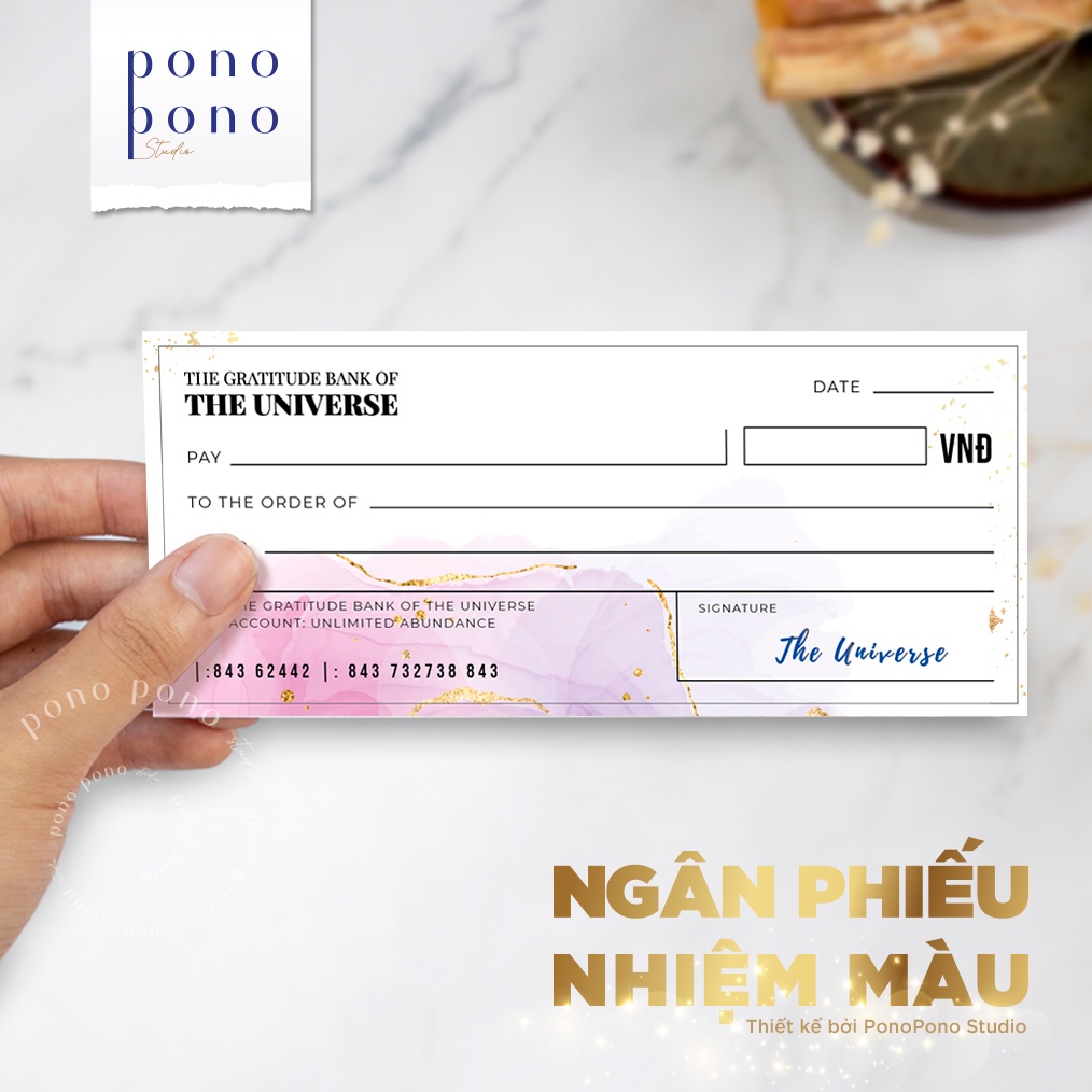 Tấm Séc Nhiệm Màu | The Magic Check | Ngân phiếu diệu kỳ 28 ngày thực hành Lòng biết ơn