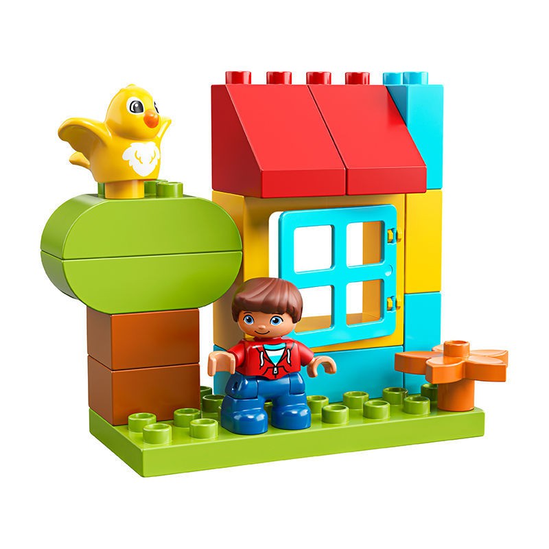 [Đảm bảo hàng chính hãng] LEGO Lego Building Blocks Depot 10887 My Free Creative Fun Play Box Đồ chơi trẻ em