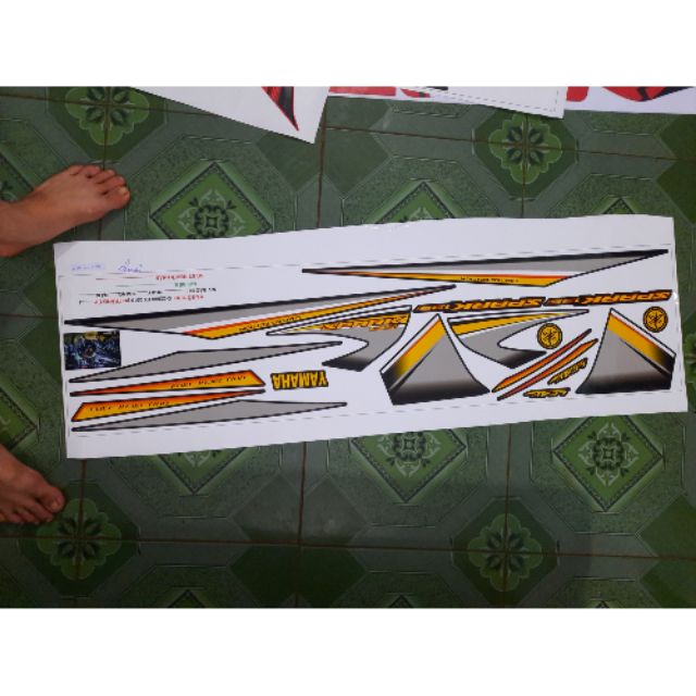 Tem rời dán xe ex 2010đặt in