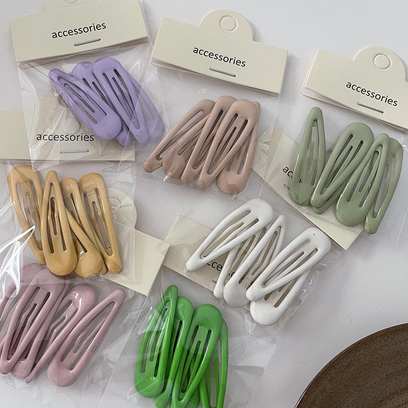 PVN50267 Bộ 5 Kẹp Tóc bb Nhiều Màu Sắc Dễ Thương Cho Nữ Giá Rẻ