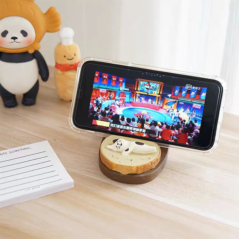 Dụng Cụ Trang Trí Kiểu grocer Phong Cách Nhật Bản❤Giá Đỡ Điện Thoại Di Động Trang Trí Phong Cách Nhật Bản Sáng Tạo D21-16