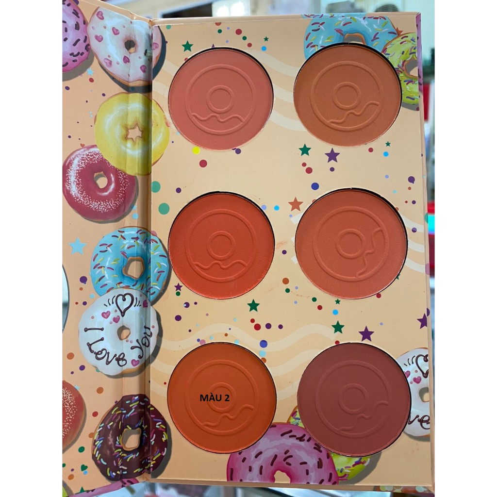 Bảng 6 ô má hồng HASAYA GIRL SWEET DONUTS BLUSER JH-3714 | BigBuy360 - bigbuy360.vn