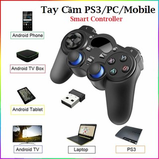 FO4 Naruto Tay cầm gamer PS3 không dây 2.4G chơi trên PC, Laptop, Điện Thoại Android, Android Smart TV, TV Box, Máy PS3 1