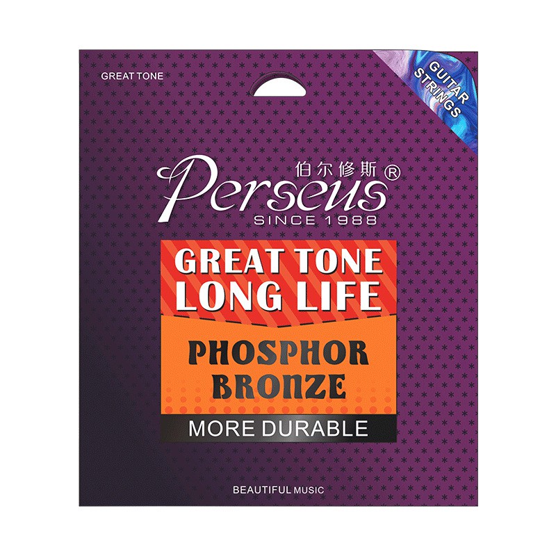 Bộ 6 dây Guitar Acoustic Phosphor Bronze Perseus 16010 - 16011 - 16012