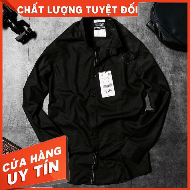 Áo sơ mi dài tay Zara man Slim Fit VNXK ( xã kho)