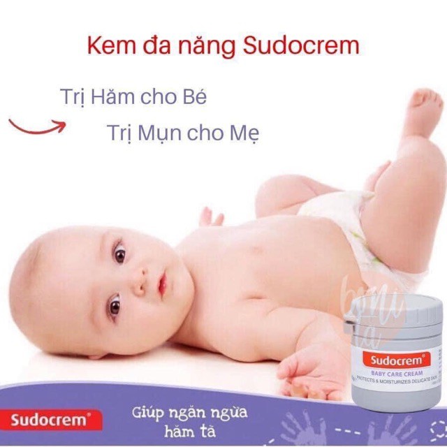 Kem Đa Năng Chống Hăm Tã Trẻ Em Sudocrem 60gr