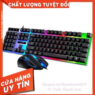 Bộ bàn phím và chuột G21B chuyên Game Led 7 màu