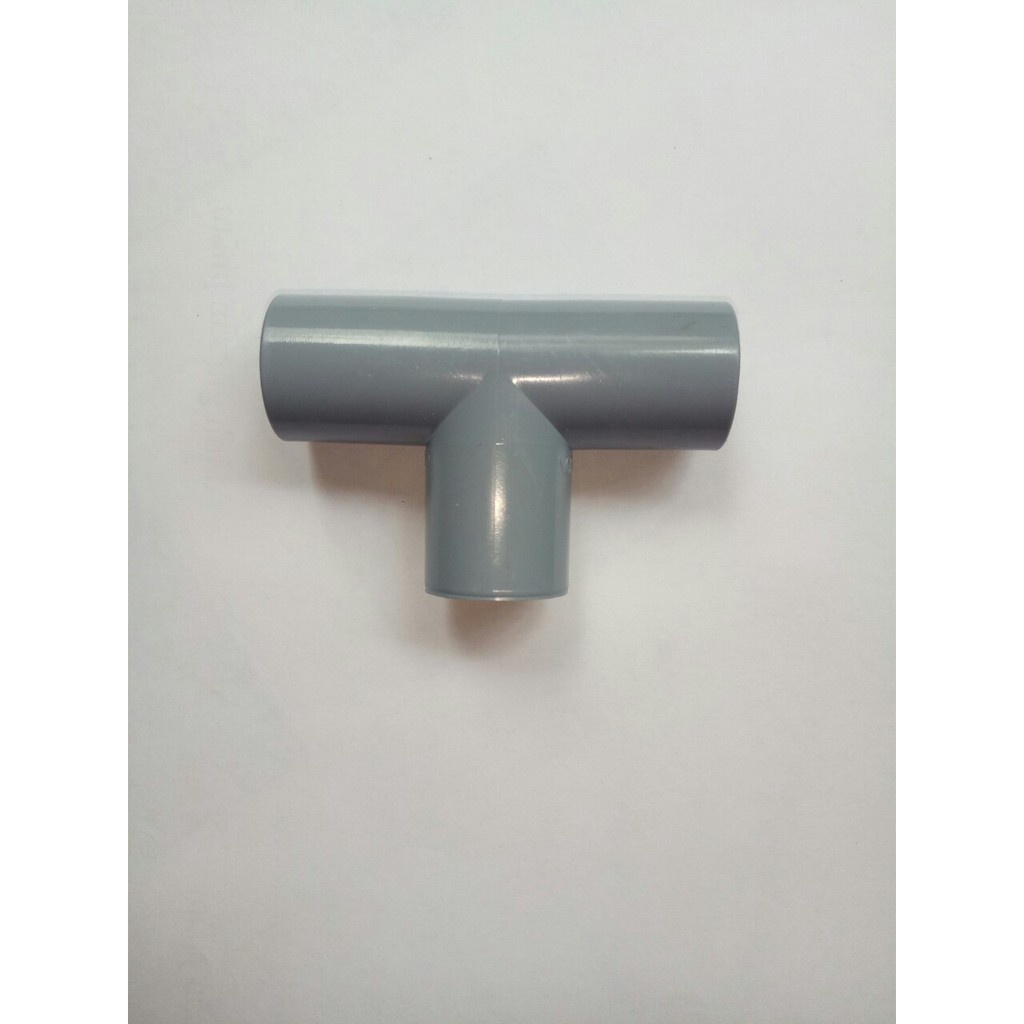 Bộ 05 chữ T 21 mm nhựa PVC cao cấp dùng cho hệ thống tưới cây, hệ thống nước sinh hoạt phy 21
