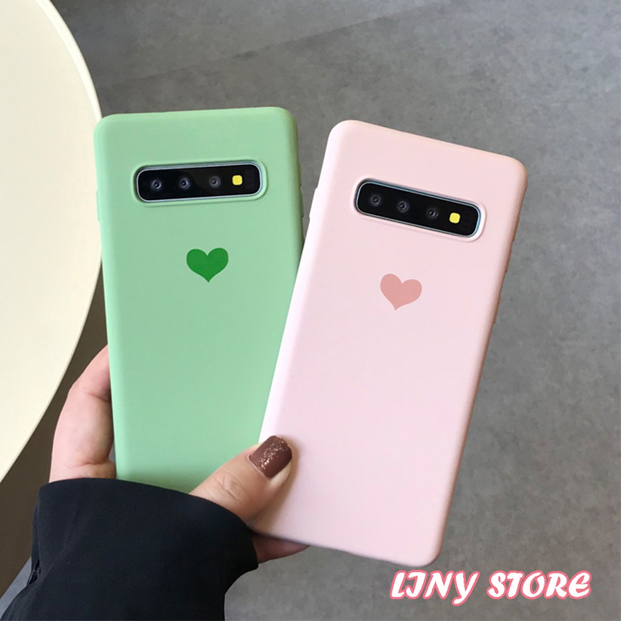 [ FREESHIP ] ỐP BASIC TRÁI TIM 2 MÀU CHO SAMSUNG | BigBuy360 - bigbuy360.vn