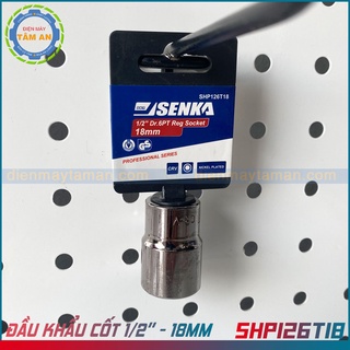 Đầu tuyp lục giác cốt 1/2 inch senka 18mm