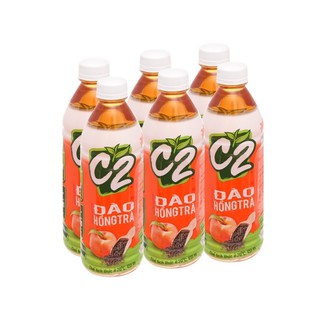 Thùng 24 Chai Hồng Trà Đào 455ml