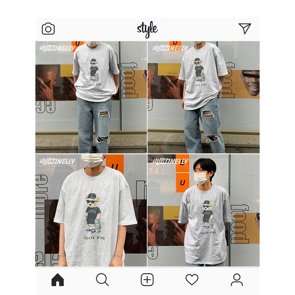 Áo phông nelly heybig sale (có sẵn) skate king