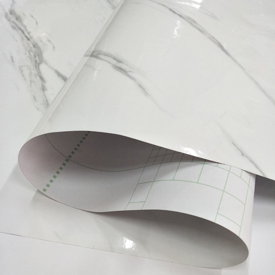 Cuộn Giấy Dán Tường Màu Đá Cẩm Thạch , Chống Thấm Nước 0.6M * 5M