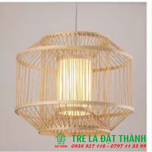 Đèn mây tre đan, lồng đèn tre trang trí nhà cửa