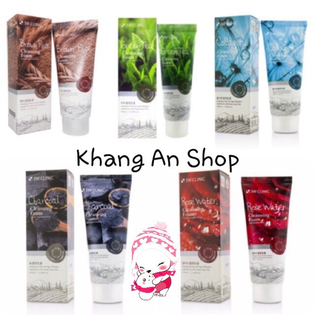 Sữa rửa mặt 3W Clinic Cleansing Foam 100ml | BigBuy360 - bigbuy360.vn