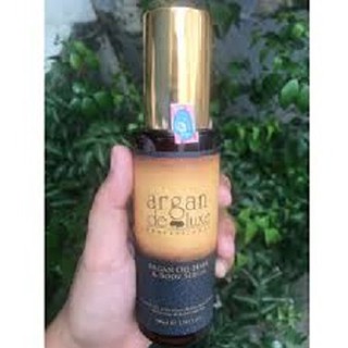 Tinh dầu phục hồi tóc hư tổn Argan Deluxe Canada