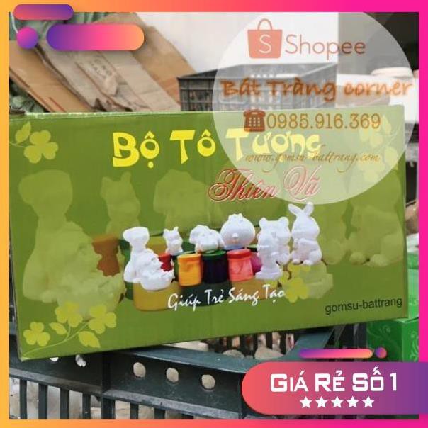 GIÁ SIÊU RẺ -  Bộ tô tượng cho bé (Trò chơi sáng tạo cho bé yêu)