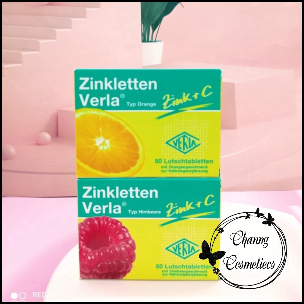 VIÊN NGẬM BỔ SUNG KẼM + VITAMIN C ZINKLETTEN VERLA CHO TRẺ LƯỜI ĂN, RỐI LOẠN GIẤC NGỦ, TĂNG ĐỀ KHÁNG
