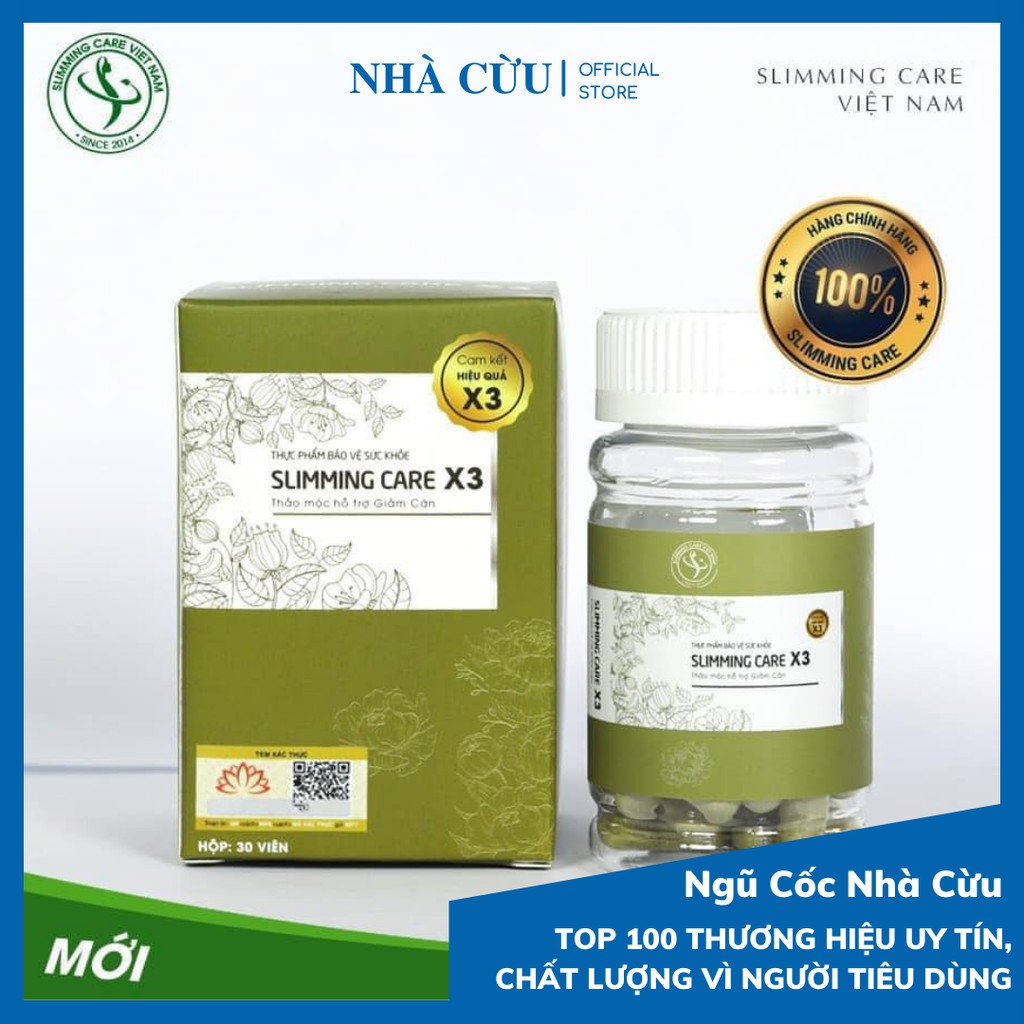 Trà thảo mộc giảm kg Slimming Care 30 viên nhộng
