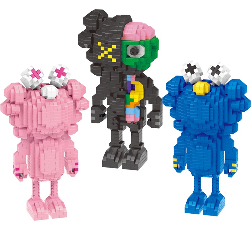 Đồ Chơi Lắp Ráp Mô Hình Nhân Vật Hoạt Hình Ba Chiều Cứng Cáp