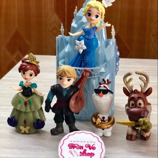 Bộ trang trí Elsa thời niên thiếu 7cm