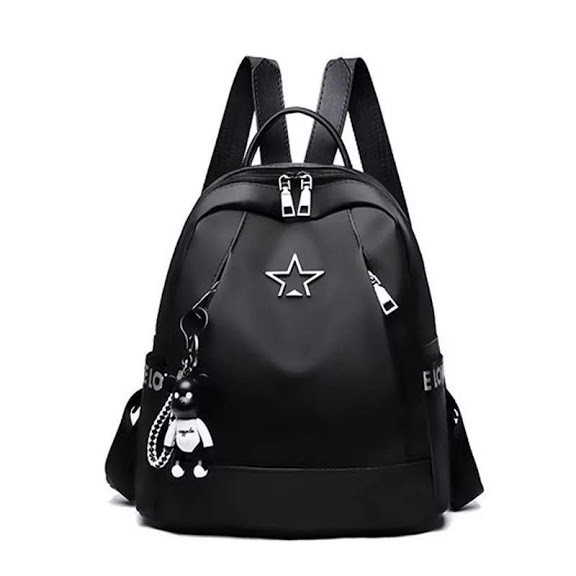 Ba Lô Nữ Thời Trang Đính Sao Kiểu Dáng Thể Thao Hàn Quốc