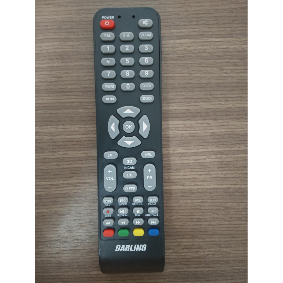 Remote điều khiển tivi DARLING - Đức Hiếu Shop