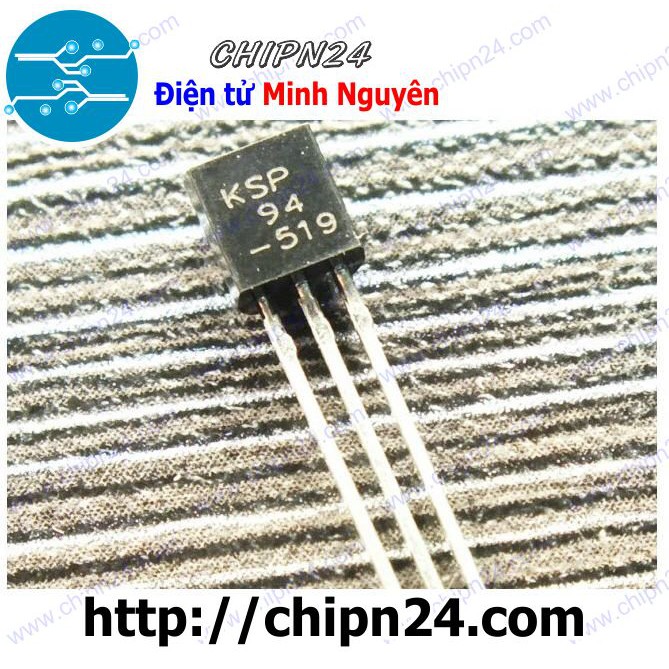 [10 CON] Transistor KSP94 A94 PNP TO-92 300mA 400V (MPSA94 A94)