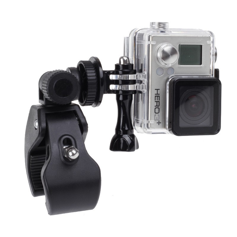 Kẹp ghidong ghi đông, gắn xe đạp xe máy cho camera hành động gopro, sjcam, eken | BigBuy360 - bigbuy360.vn