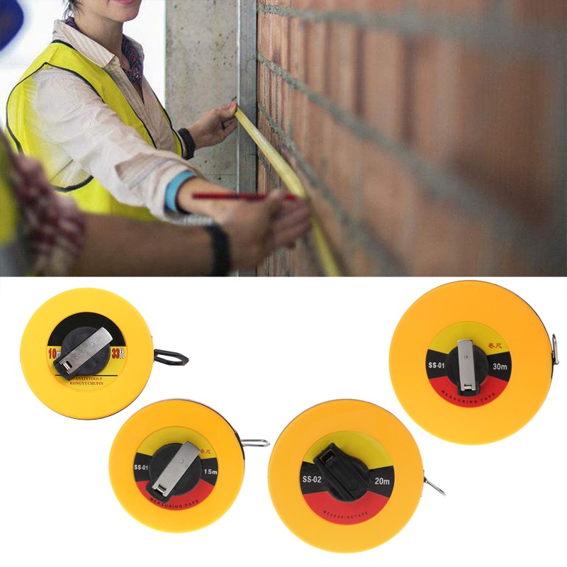 Thước Dây Mềm Trong Suốt Trọng Lượng Nhẹ Dùng Để Đo Lường Trong Tòa Nhà