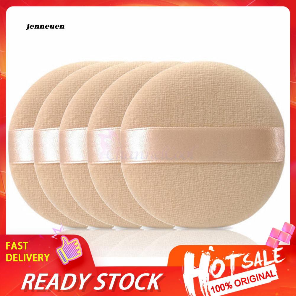 [Hàng mới về] Bộ 5 miếng mút trang điểm thiết kế mềm mại tiện dụng dành cho nữ