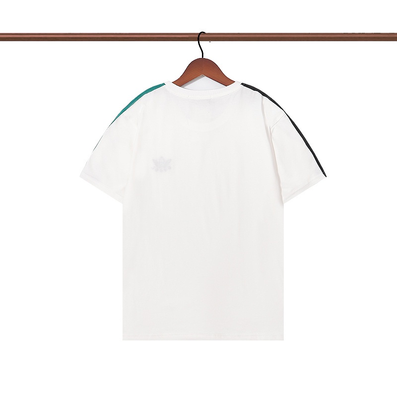 Áo Thun Cotton Ngắn Tay Thêu Chữ Thời Trang Cho Cặp Đôi