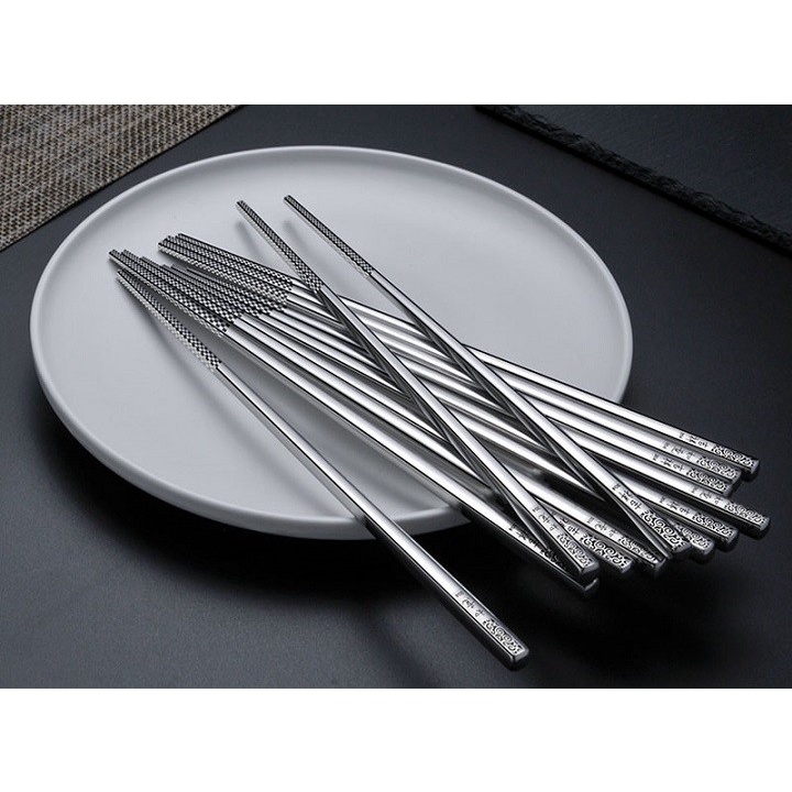 HỘP 5 ĐÔI ĐŨA Cao Cấp INOX 304
