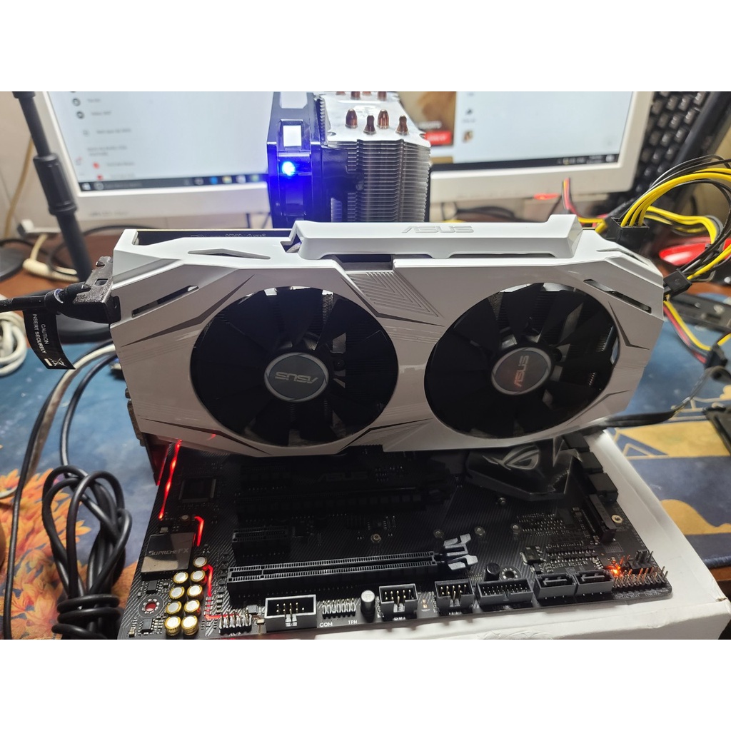 -VGA GTX 1060 6GB -  Asus DUAL- GTX1060-O6G - BẢO HÀNH 3 THÁNG - HÀNG NGUYÊN ZIN CHƯA SỬA