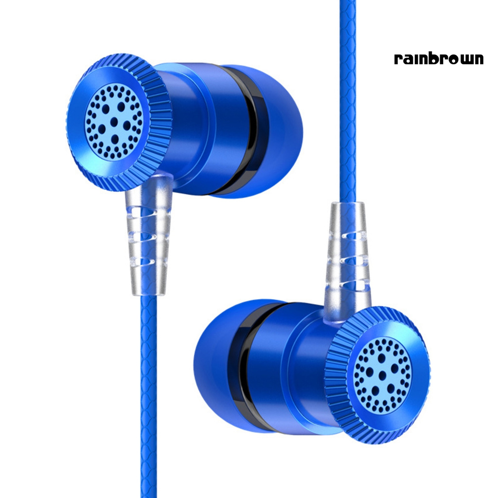 /REJ/ Universal In-ear Wired Stereo Bass Noise Reduction Music Earphone Headphone