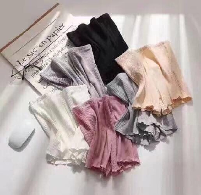 QUẦN ĐÙI GÂN XUẤT NHẬT ( QUẦN MẶC VÁY ĐŨI) | BigBuy360 - bigbuy360.vn