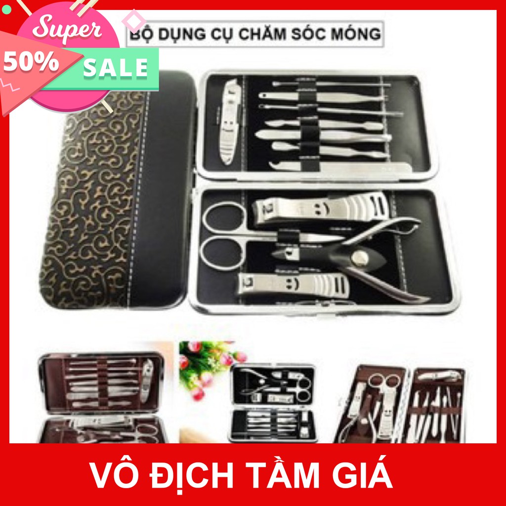 Combo bộ cắt móng tay 12 món,hàn quốc chuyên sỉ sll mua ngay giảm giá 50% cho khách hàng