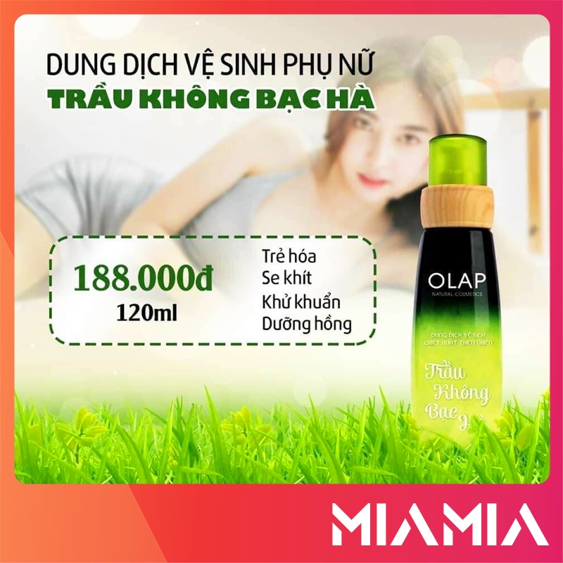 Dung Dịch Vệ Sinh Trầu Không Bạc Hà OLAP chính hãng - 8936150193663