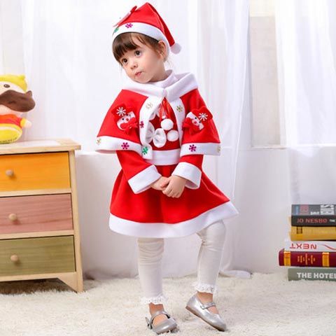 【ready stock】Bộ Đồ Hóa Trang Ông Già Noel Đáng Yêu Cho Bé Trai Bé Gái