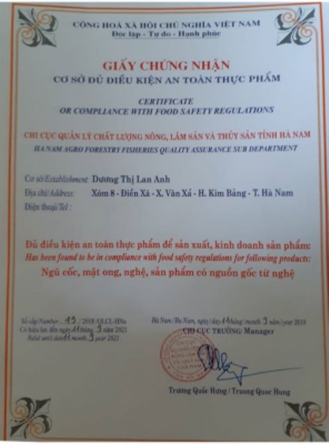 500gr -1 hộp Viên tinh nghệ mật ong - sữa ong chúa