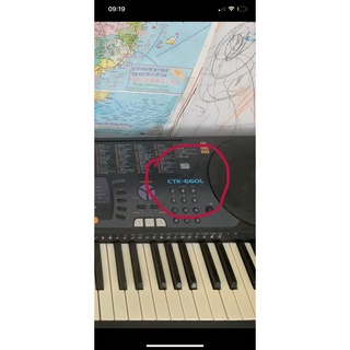 Cục nguồn đàn Casio CTK-450 chính hãng casio