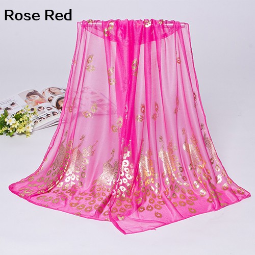 Khăn Choàng Cổ Chiffon Thời Trang Cho Nữ