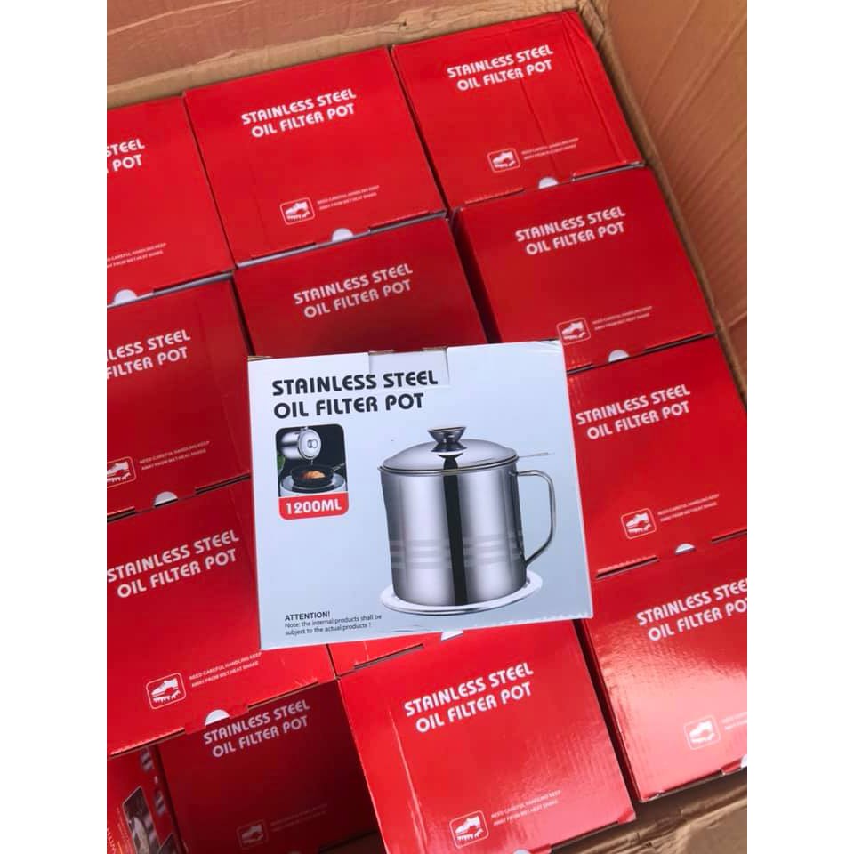 CA LỌC DẦU ĂN INOX