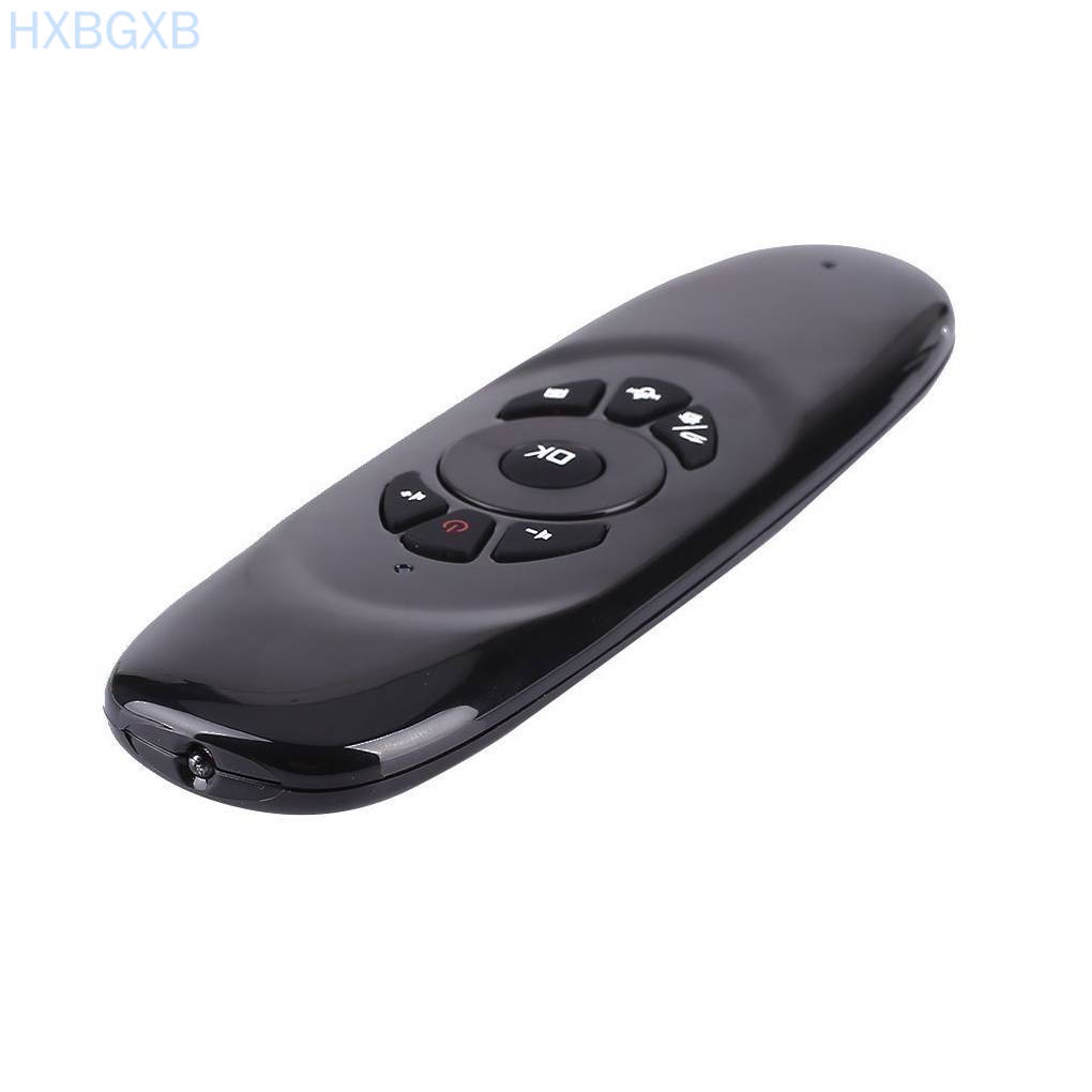 HXBG 2.4GHz Rechargeable Wireless Fly Air Mini Mouse Keyboard Remote Control for Android Windows Gaming TV BOX PC